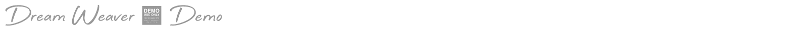 Dream Weaver font preview
